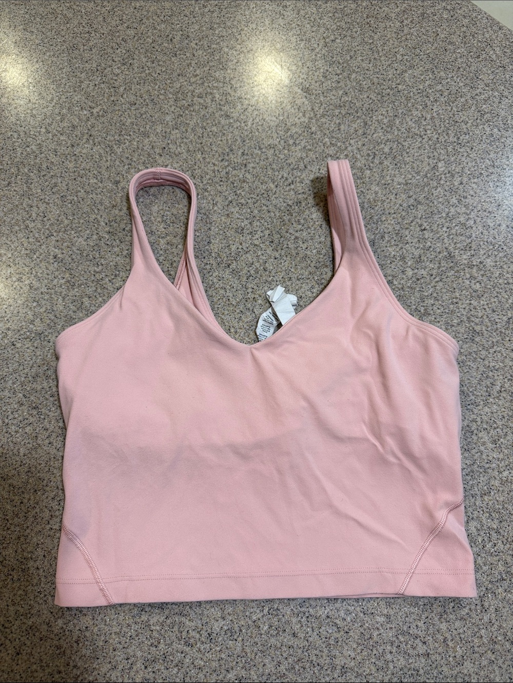Lululemon Women's Soft V-Neck Bralette Cami - Pink